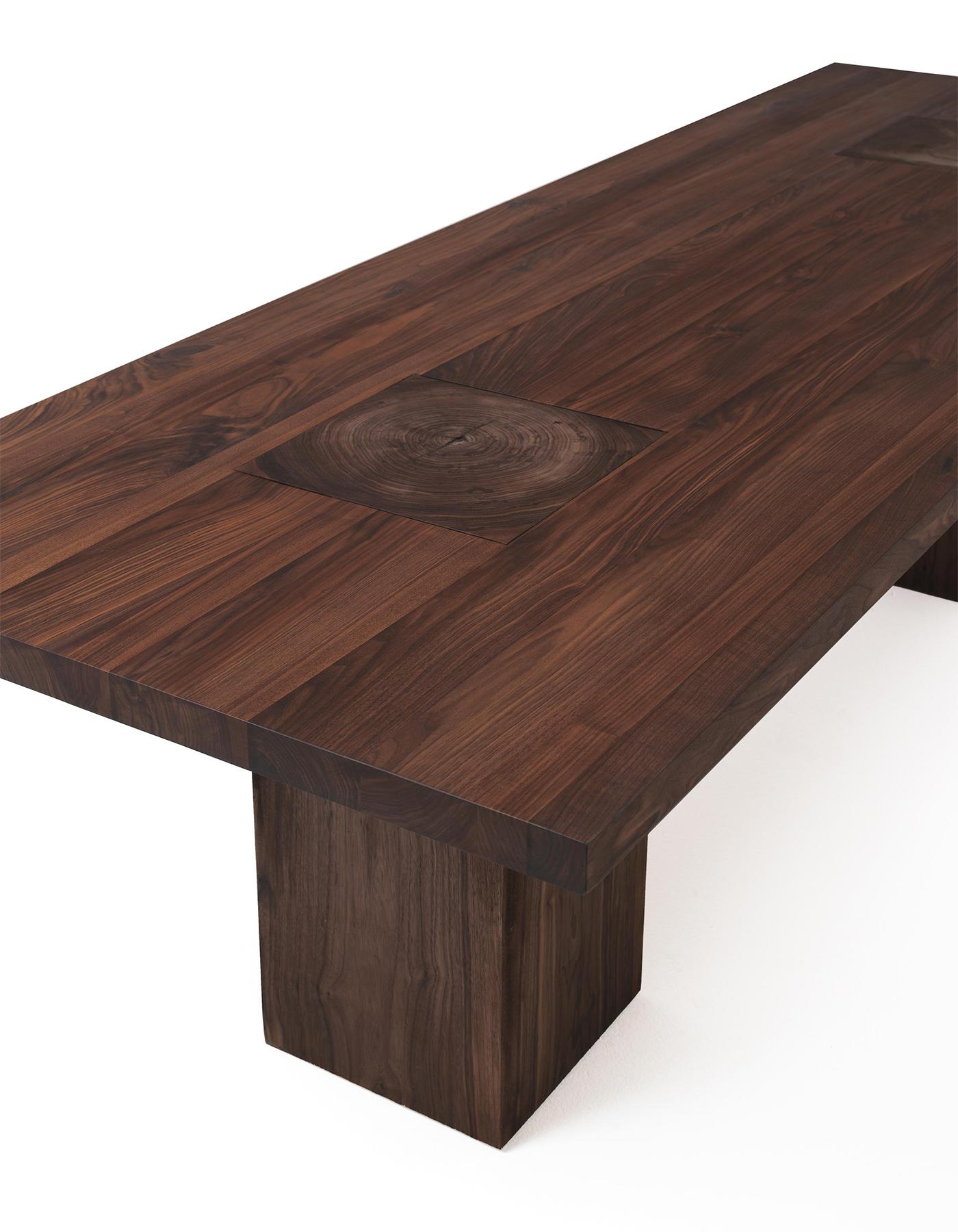 XXIe siècle et contemporain Table de salle à manger en Wood Wood en vente