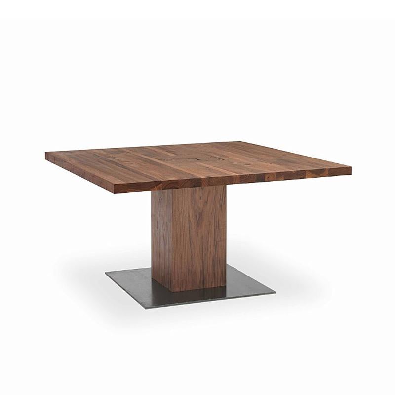 Italian Full Wood Round or Square Table or Coffee Table For Sale