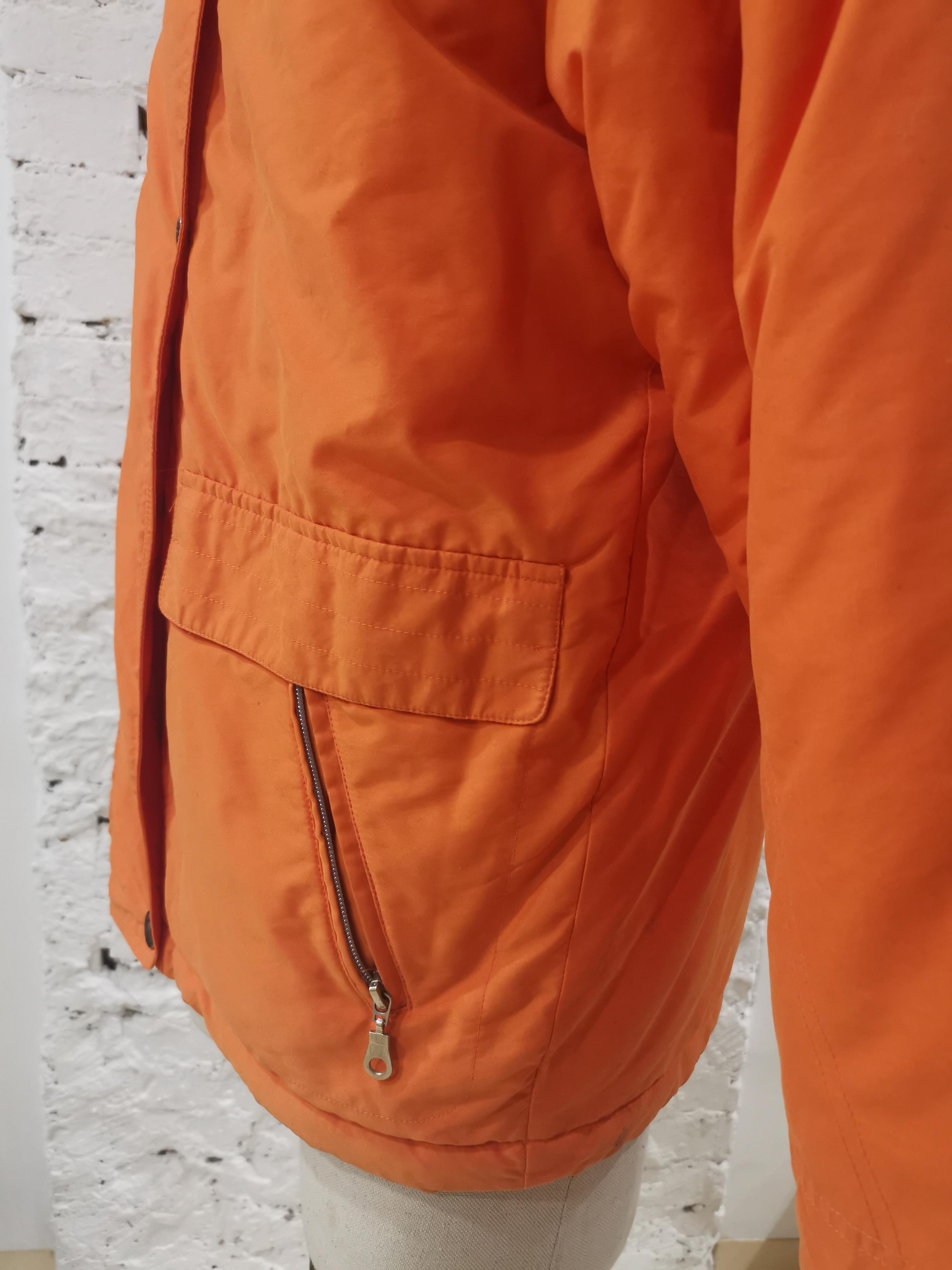Chaqueta bomber naranja FullForce en Bueno Estado en Capri, IT