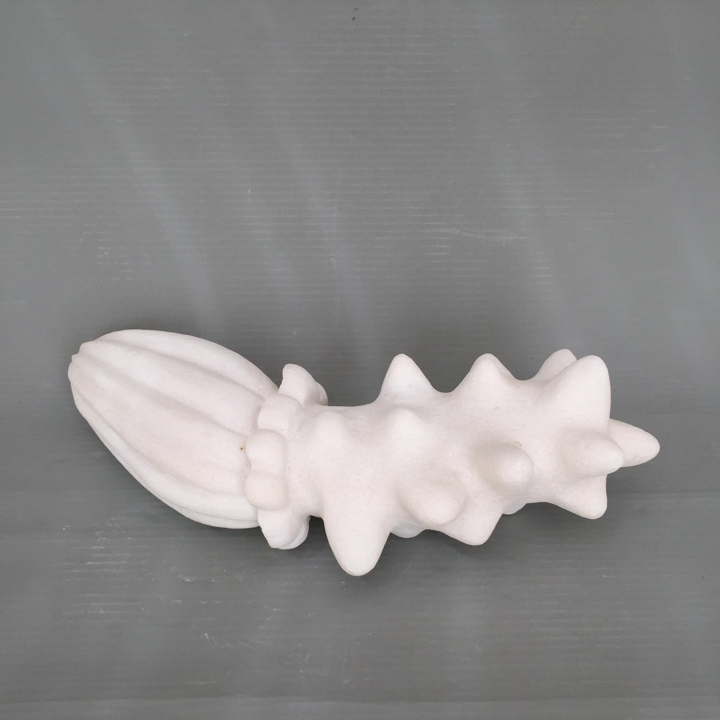 Phoenix, marble sculpture by Tom von Kaenel
2019
Dimensions: L 144 cm
Materials: Naxian marble

All the artworks of Tom von Kaenel are unique, handcrafted by himself.
The stones all come from the surrounding marble quarries of the island. The