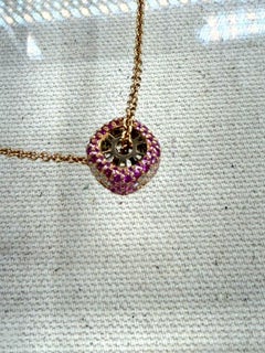 Fullord Rose Gold Ghost Necklace