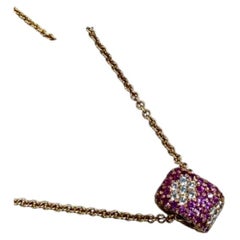 Fullord Rose Gold Ghost Necklace
