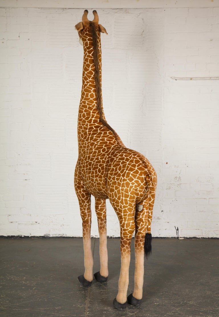 Fullsize Giraffe Stuffed Animal For Sale at 1stdibs