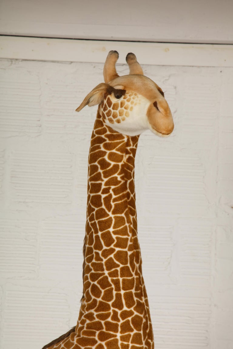 Fullsize Giraffe Stuffed Animal For Sale at 1stdibs