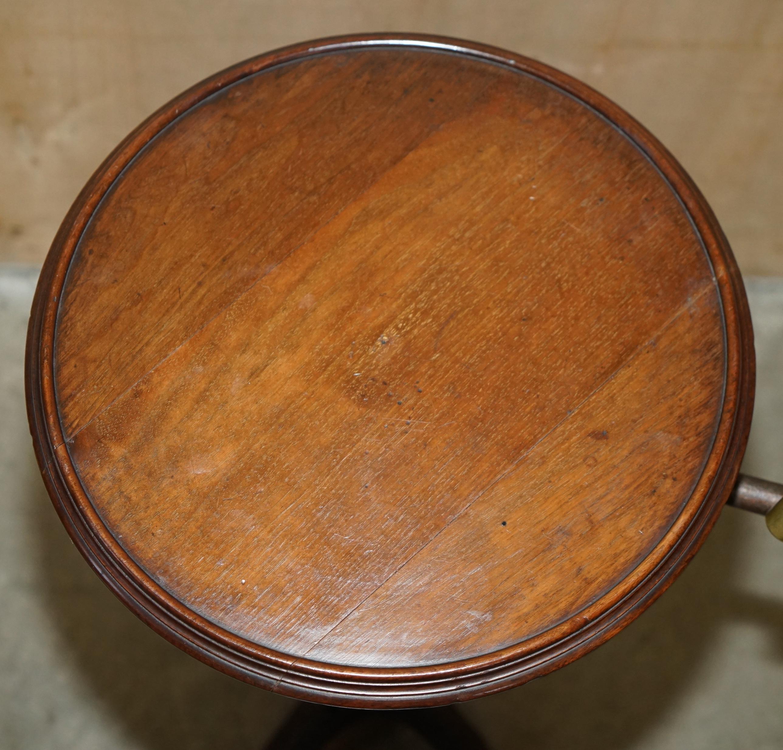 Table à musique ancienne de ViCTORIAN LEVESON & SON'S METAL READING en vente 8