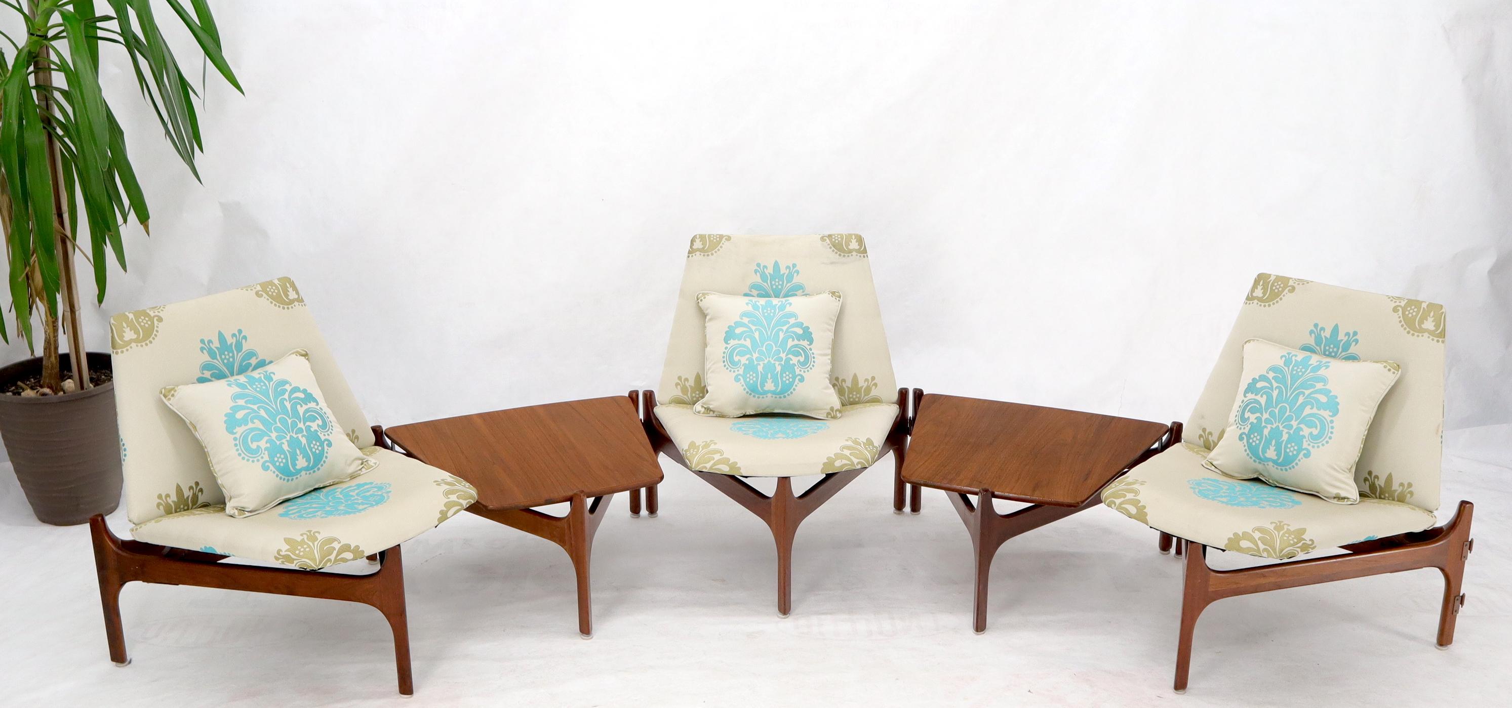 American Fully Adjustable Modular Sofa Lounge Chairs Coffee Side Table Set Sofa