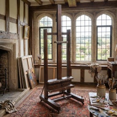 Fully Adjustable Oak Artist’s Studio Easel