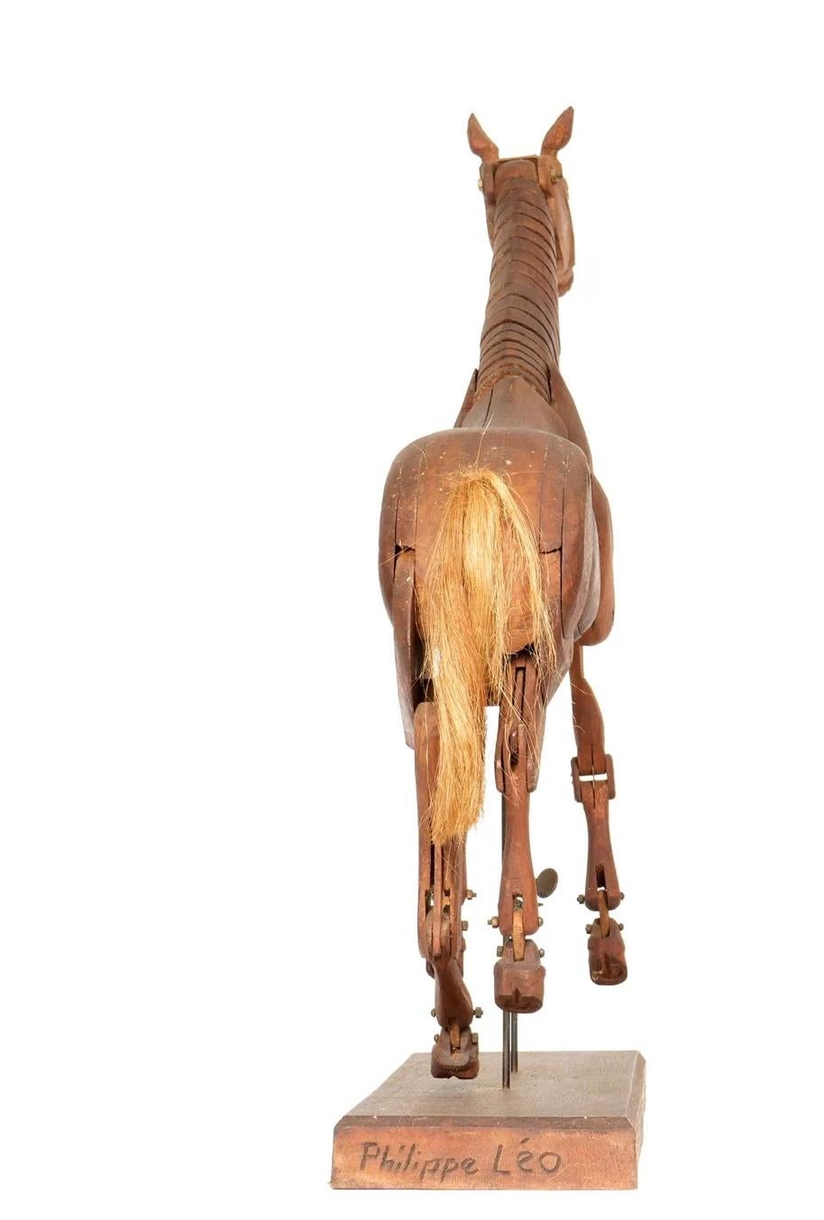 articulated horse