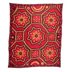 Suzani antique entièrement brodé de Pishkent, Ouzbékistan, fin du 19e siècle