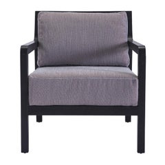 Fauteuil Lounge Fully Lilas
