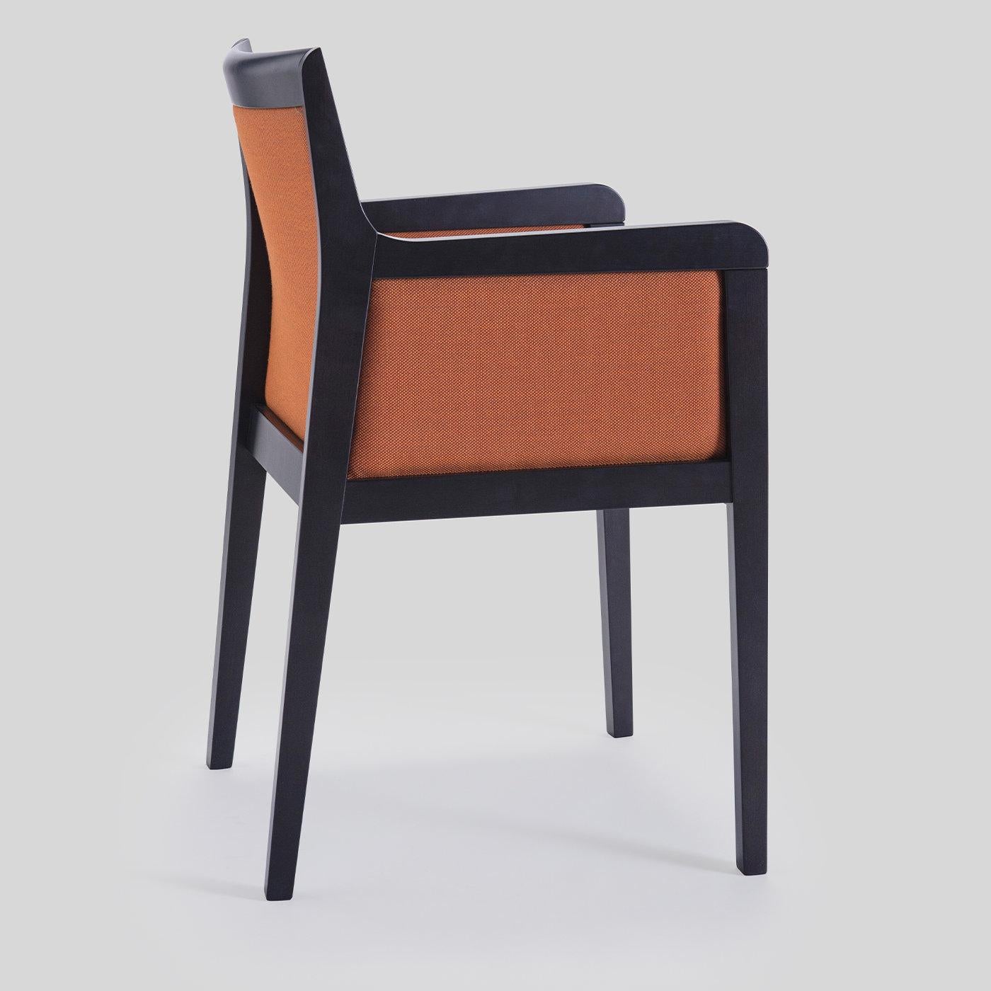 Italian Fully Orange Chair For Sale