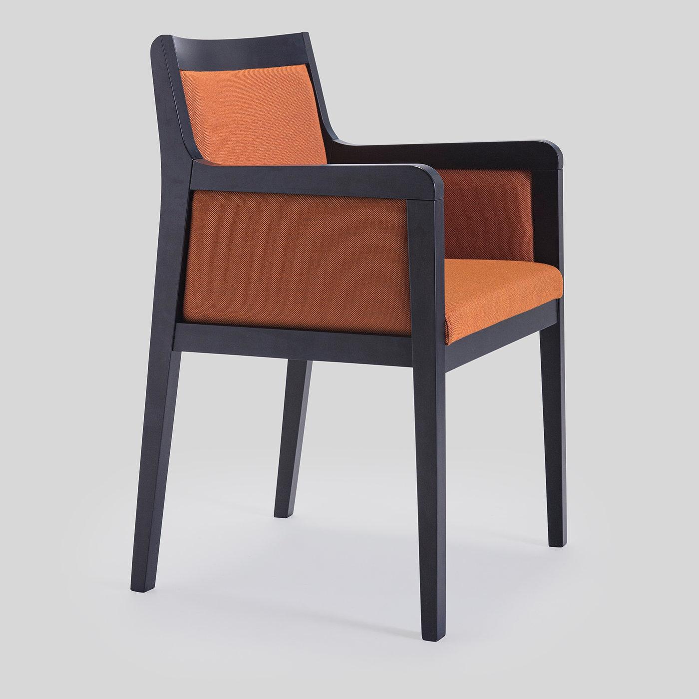 Fully Orange Chair In New Condition For Sale In Milan, IT