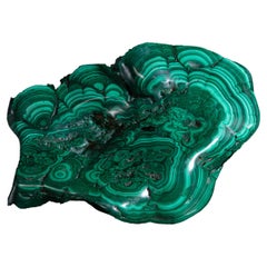 Antique Fully polished malachite