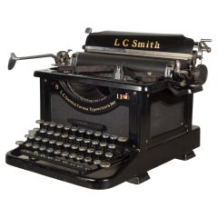 Fully Refurbished LC Smith & Corona #8 Typewriter, circa 1936