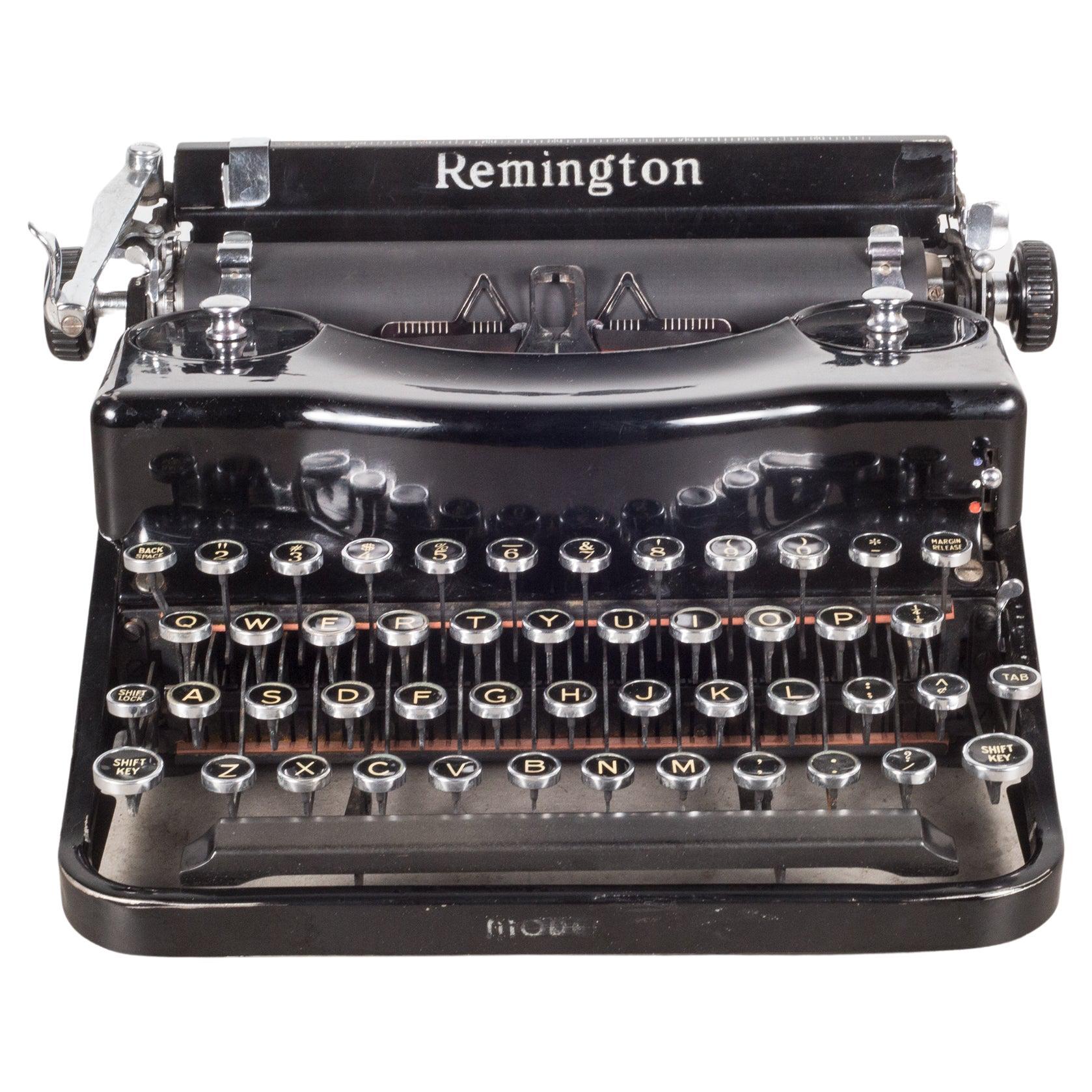Machine à écrire Remington modèle 1 entièrement remise à neuf:: c.1938