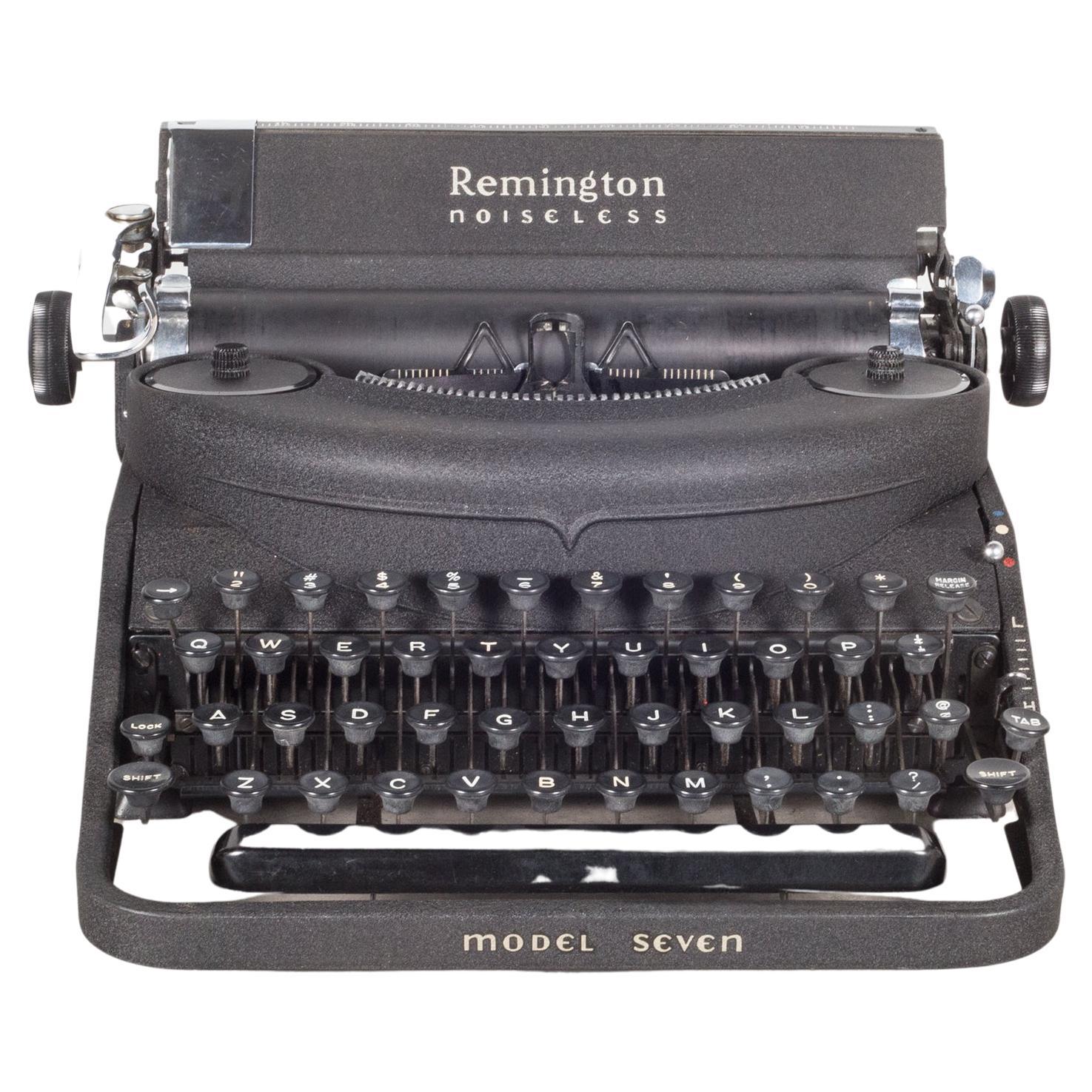 Fully Refurbished Remington Portable Noiseless Model Seven Typewriter, c.1931