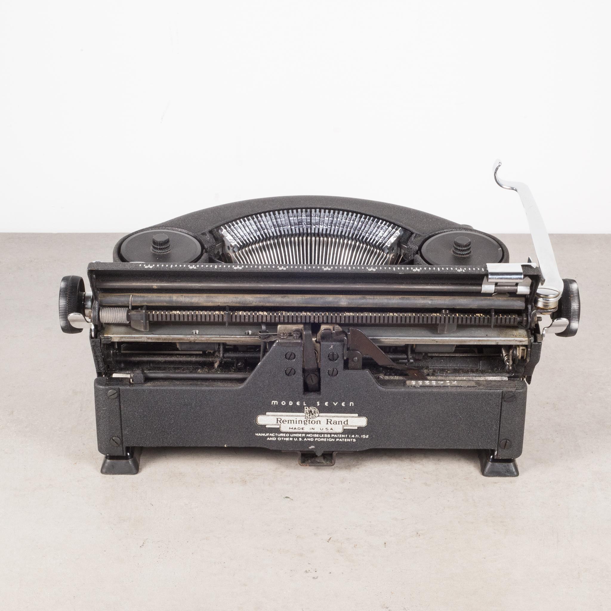 Art Deco Fully Refurbished Remington Portable Noiseless Typewriter, c.1932