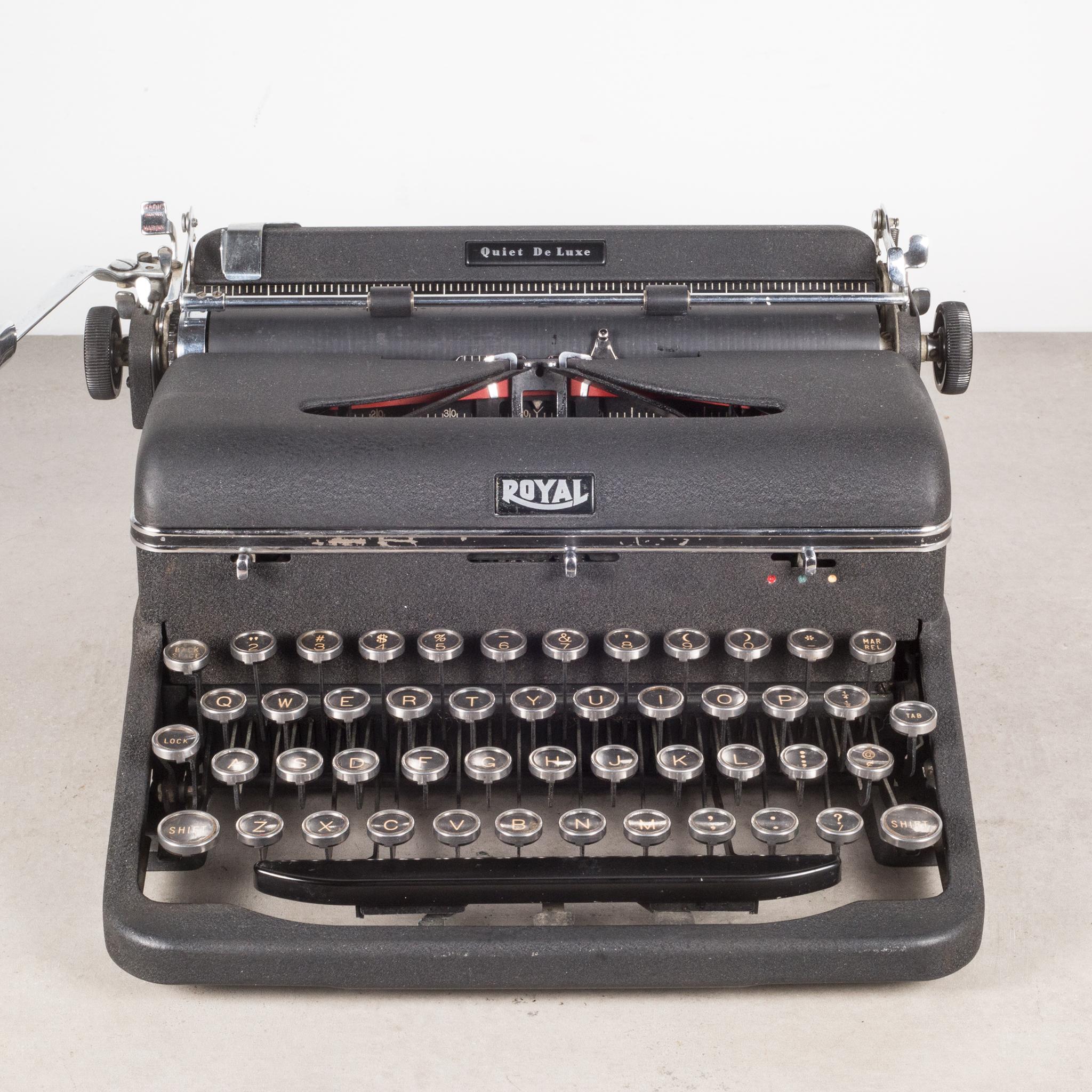 royal typewriter models