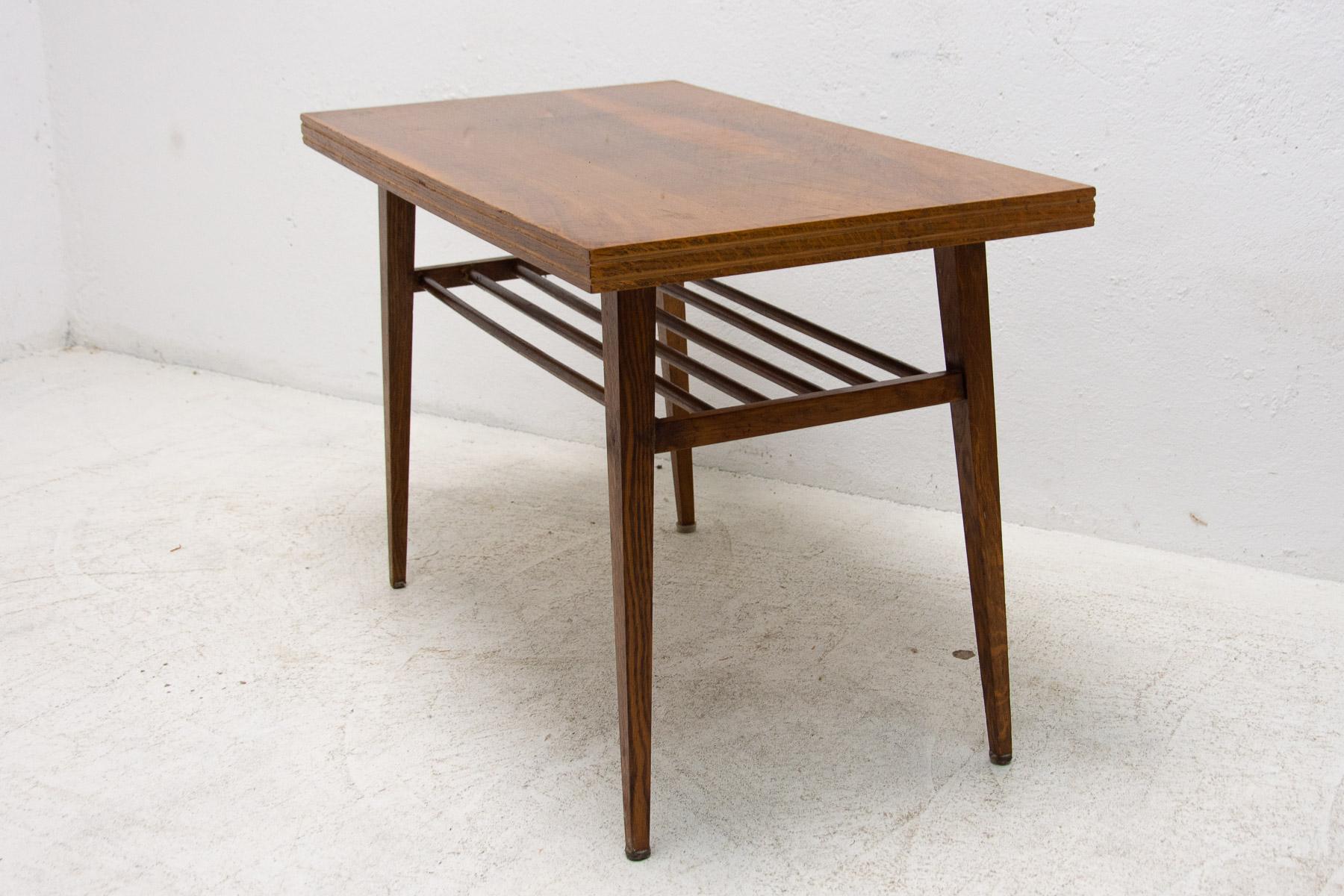 20th Century Fully Renovated Coffee Table, Czechoslovakia, 1960s For Sale
