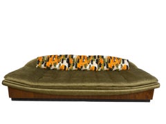 Divano a piattaforma Gondola completamente restaurato di Adrian Pearsall Craft Associates