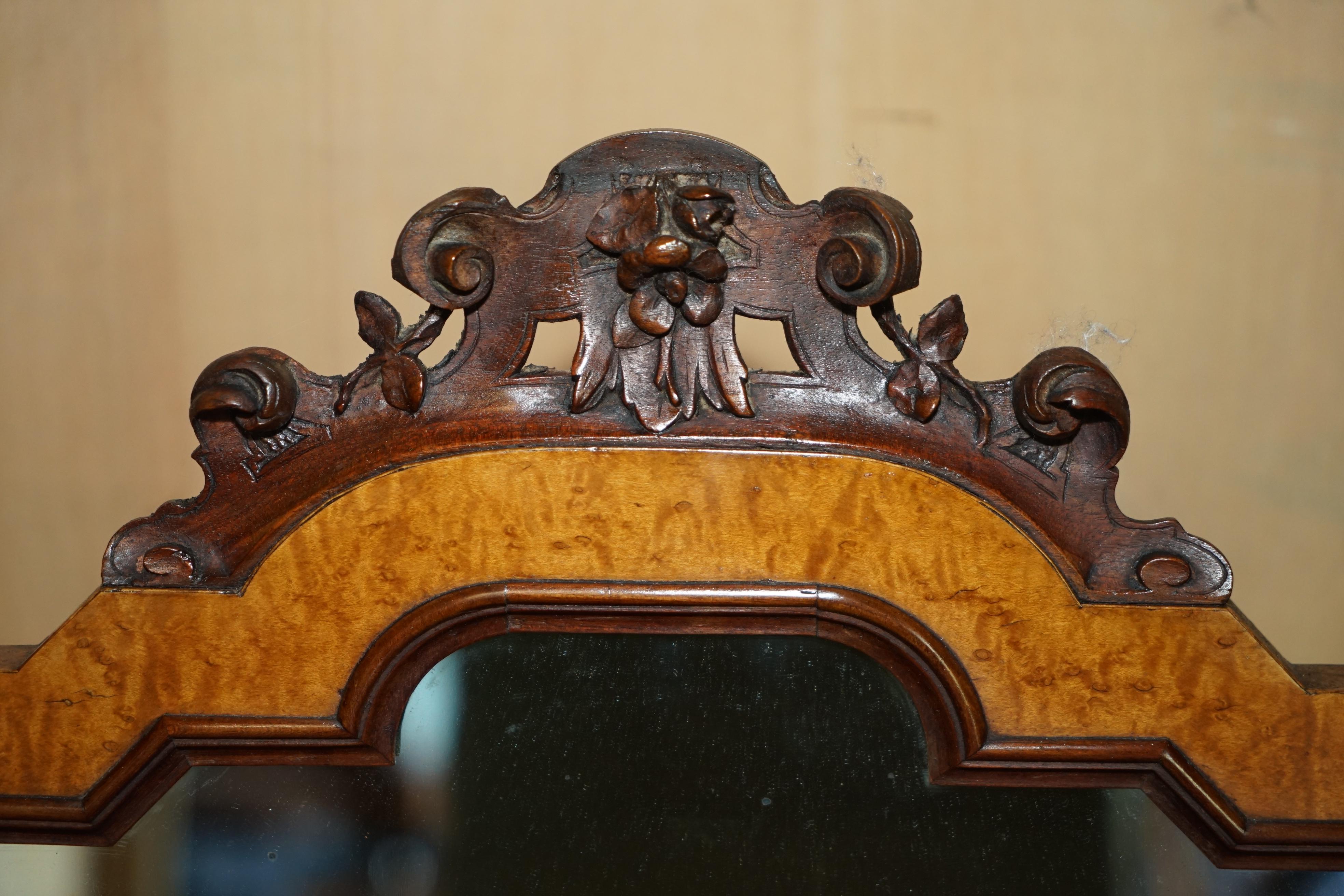 FULLY RESTORED AESTHETIC MOVEMENT AMBOYNA EBONY ANTiQUE VICTORIAN DRESSING TABLE For Sale 8