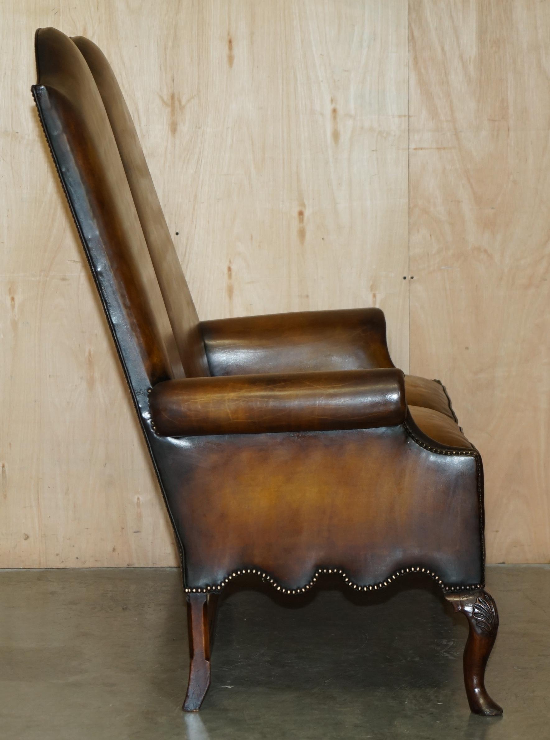 SOFA SETTEE ANTIQUE DE style GEORGE II, entièrement rénovée, 1880 en vente 8