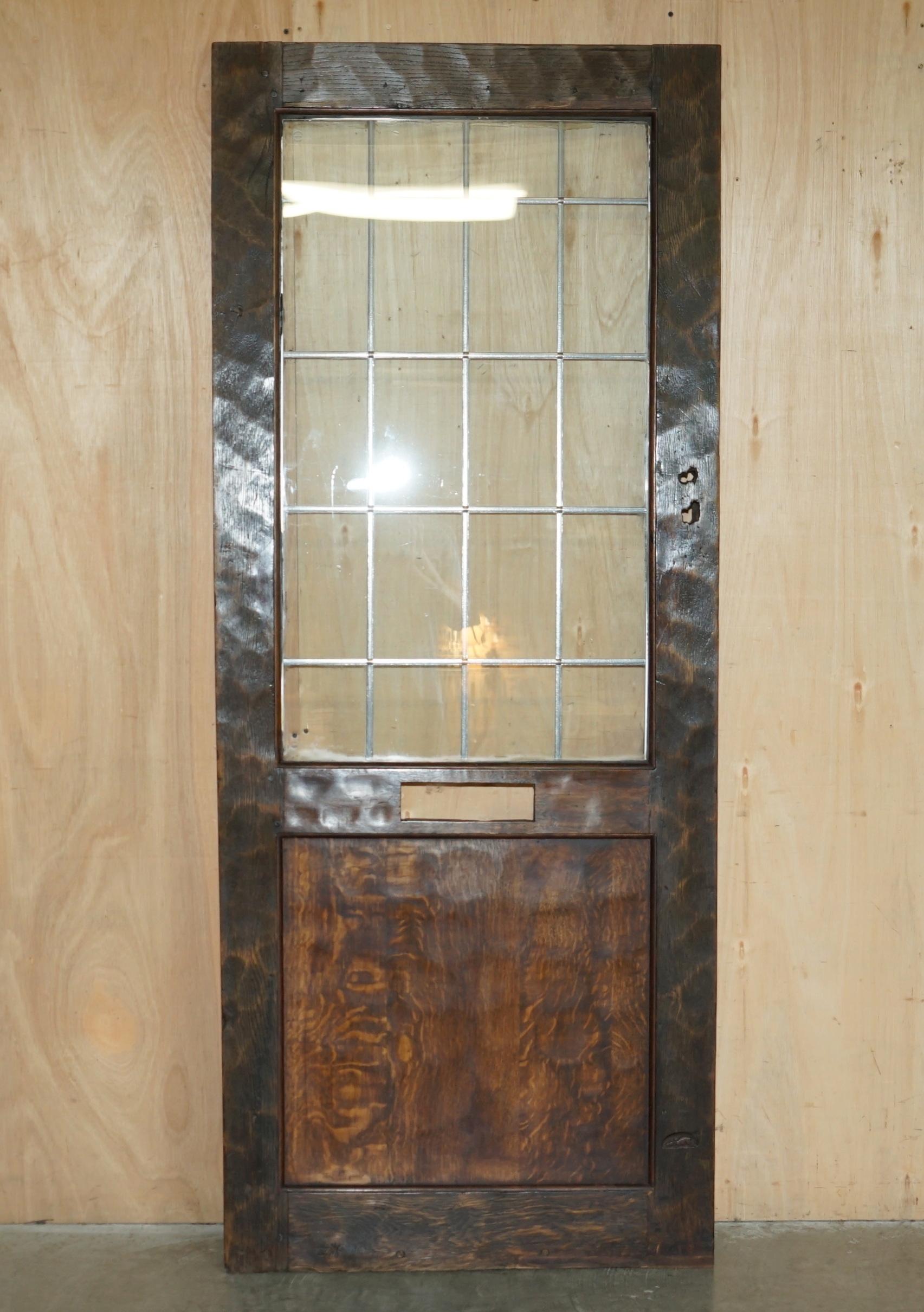 FULLY RESTORED ANTIQUE CIRCA 1920's ROBERT MOUSEMAN THOMPSON FRONT OR BACK DOOR For Sale 4