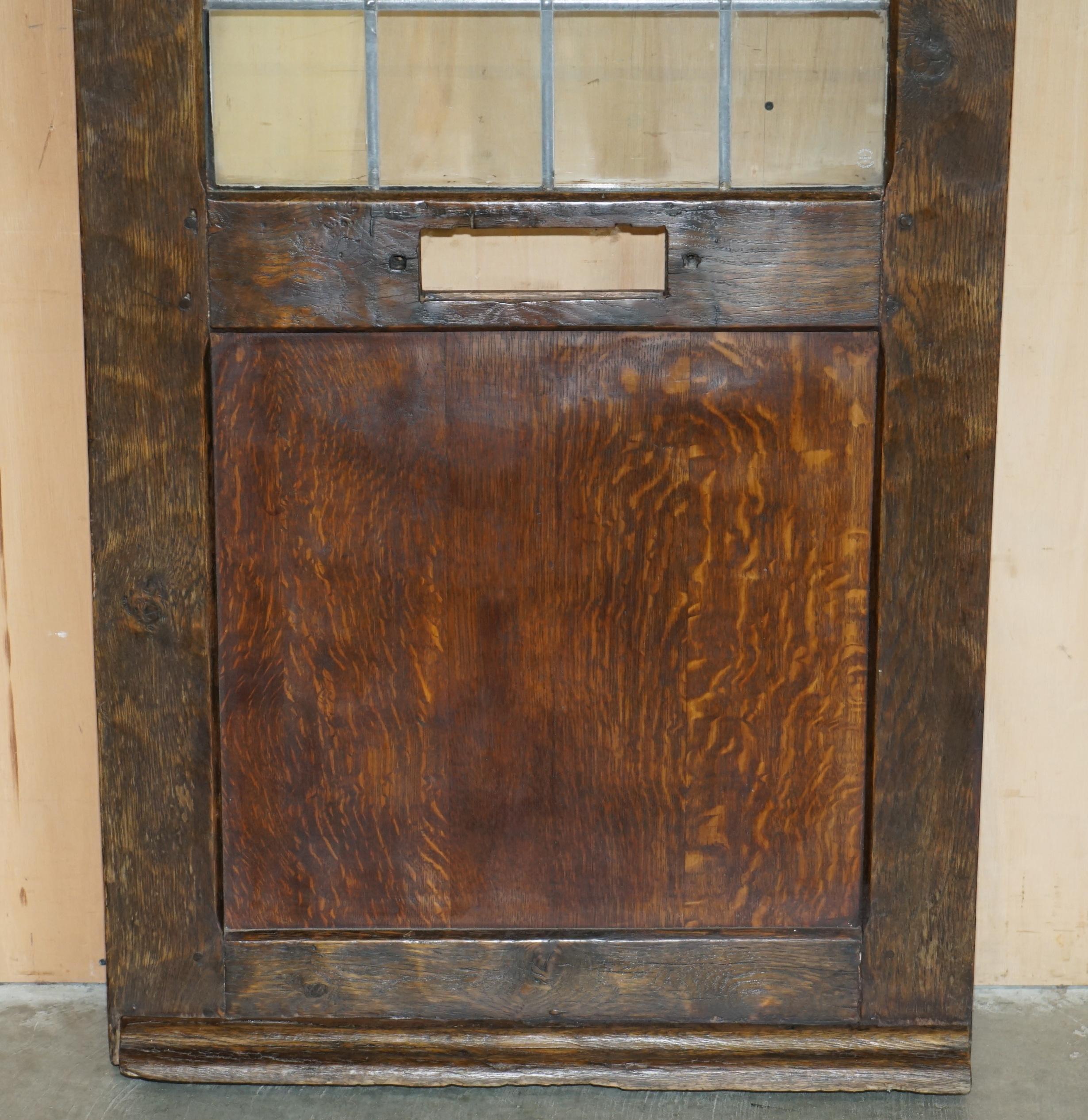 Country FULLY RESTORED ANTIQUE CIRCA 1920's ROBERT MOUSEMAN THOMPSON FRONT OR BACK DOOR For Sale