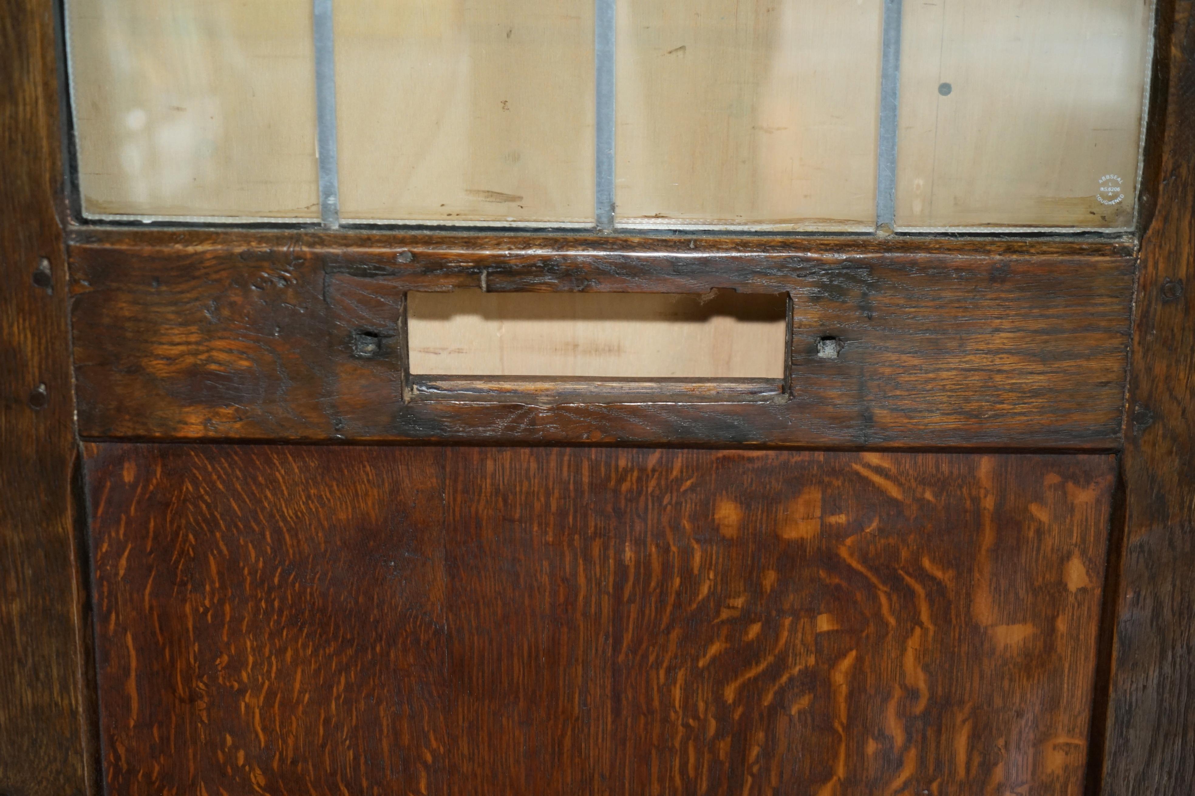 FULLY RESTORED ANTIQUE CIRCA 1920's ROBERT MOUSEMAN THOMPSON FRONT OR BACK DOOR For Sale 1