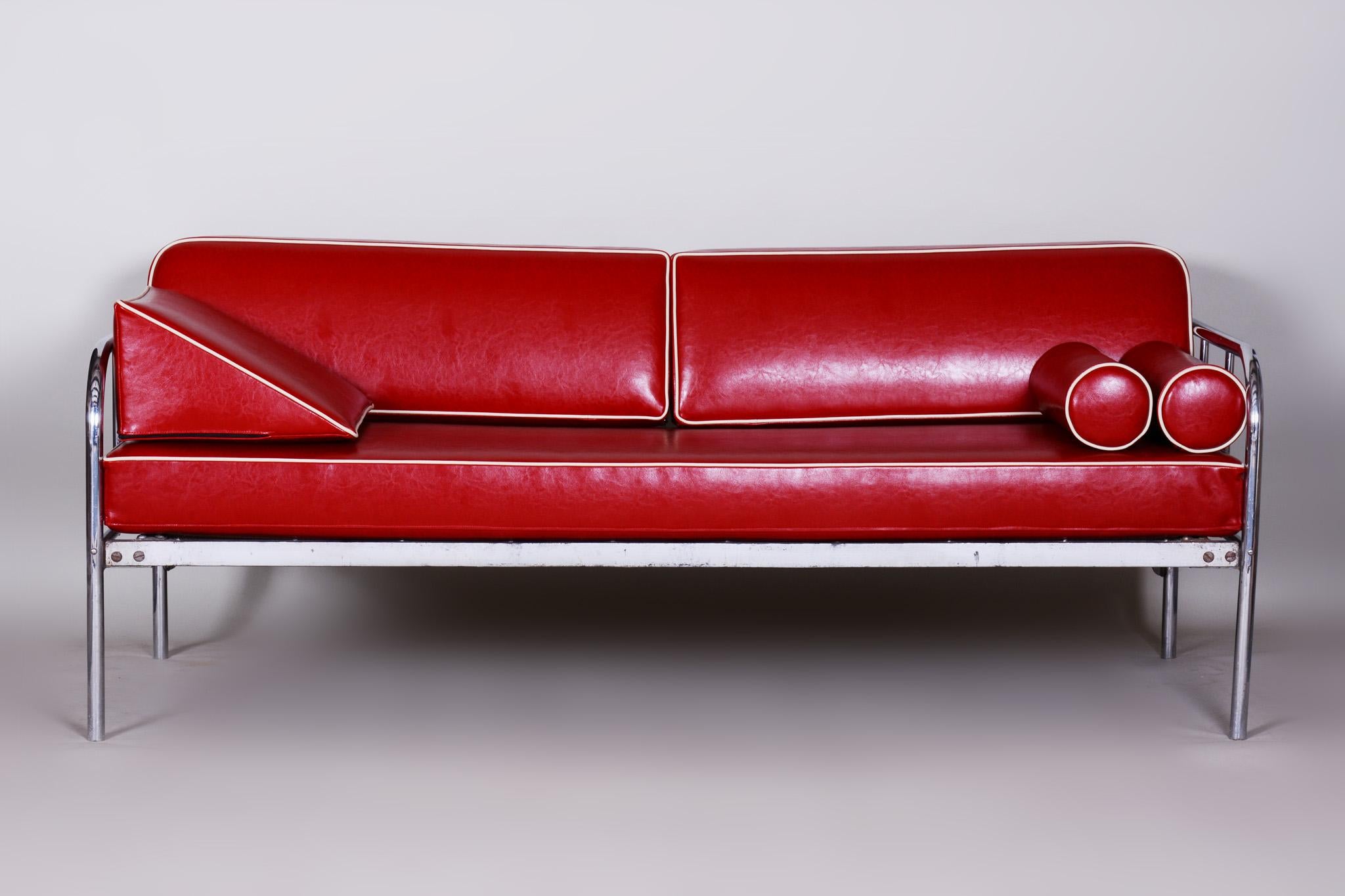 bauhaus leather sofa