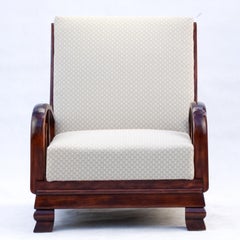 Fully Restored Bed Armchair Attributed to Lajos Kozma, circa 1920
