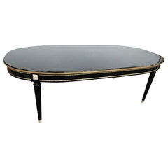 Fully Restored Brass Mounted Maison Jansen French Louis XVI Style Dining Table