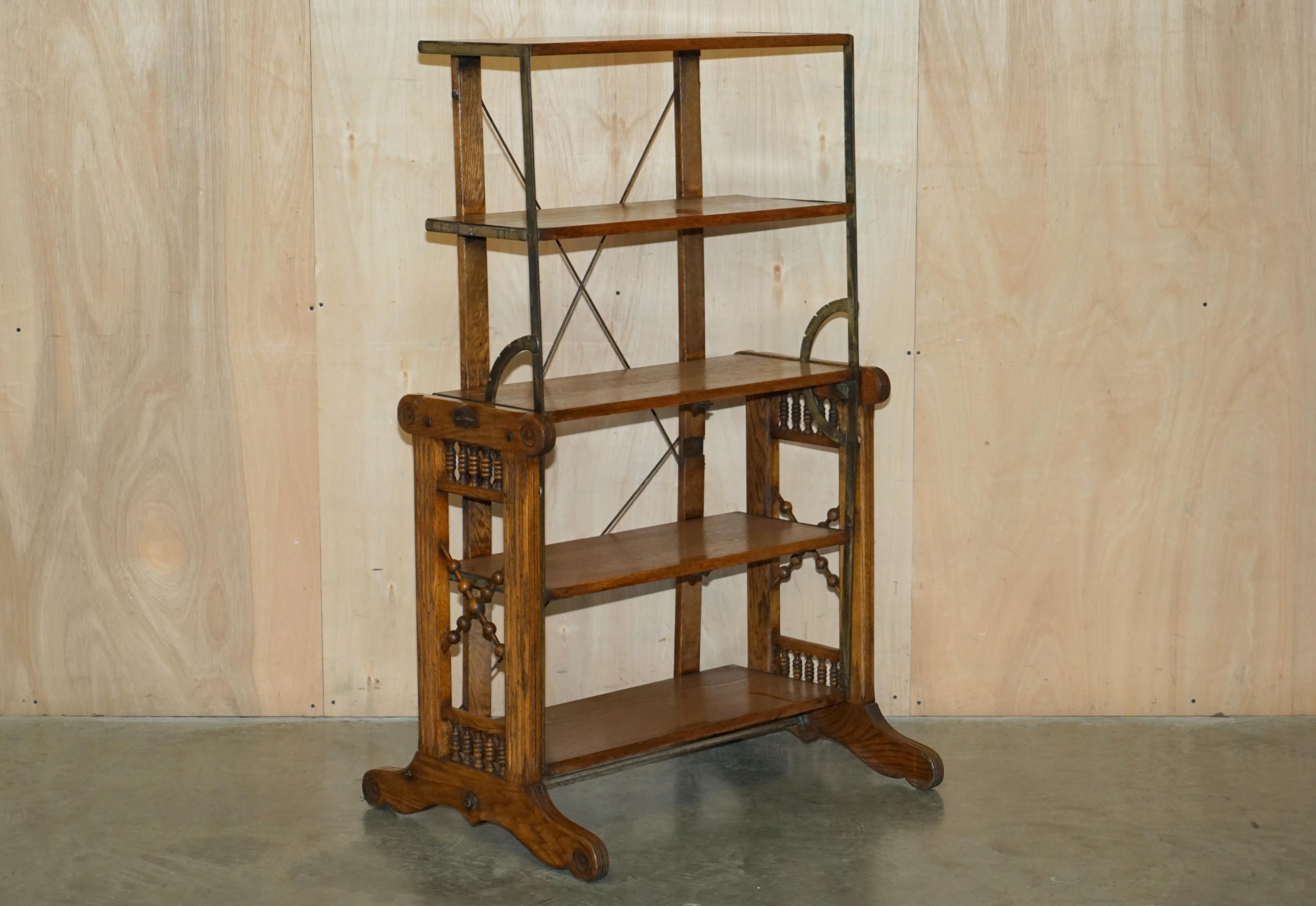 Royal House Antiques

Royal House Antiques is delighted to offer for sale this super rare and highly collectable, fully restored Boeckh Brothers LTD circa 1910-1920 metamorphic bakers shelf bookcase into a dining table 

Please note the delivery fee