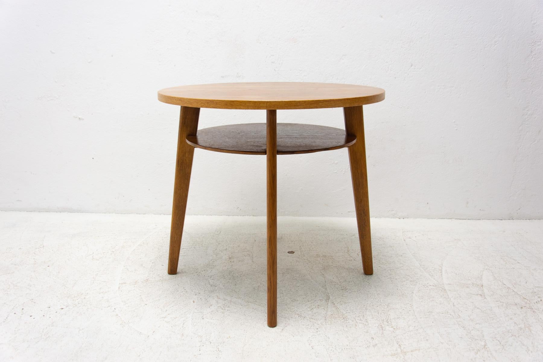 Wood Fully Restored Coffee Table by Česky Nabytek, Czechoslovakia, 1960´S For Sale
