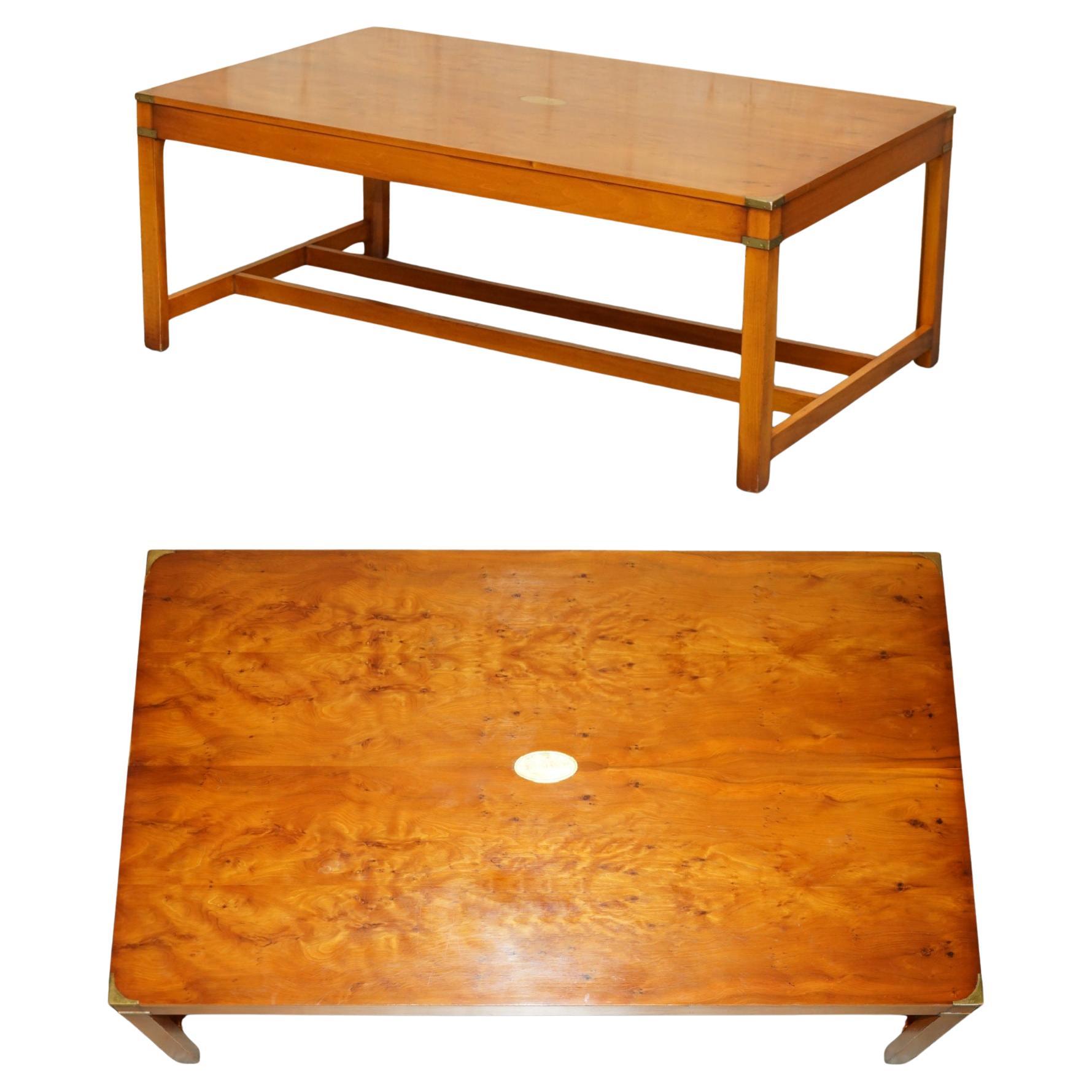 TAVOLO DA CAFFE' IN POLIZZERIA FRANCESE COMPLETAMENTE RESTAURATO DI Harrods KENNEDY, CAMPAGNA MILITARE in vendita