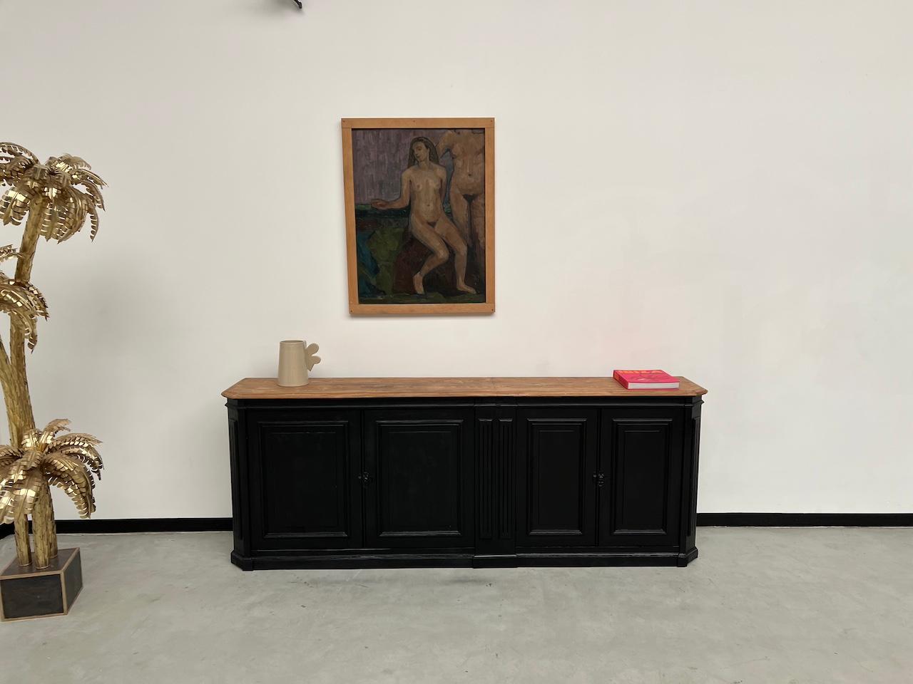 Fully restored french sideboard from the 1900s For Sale 8