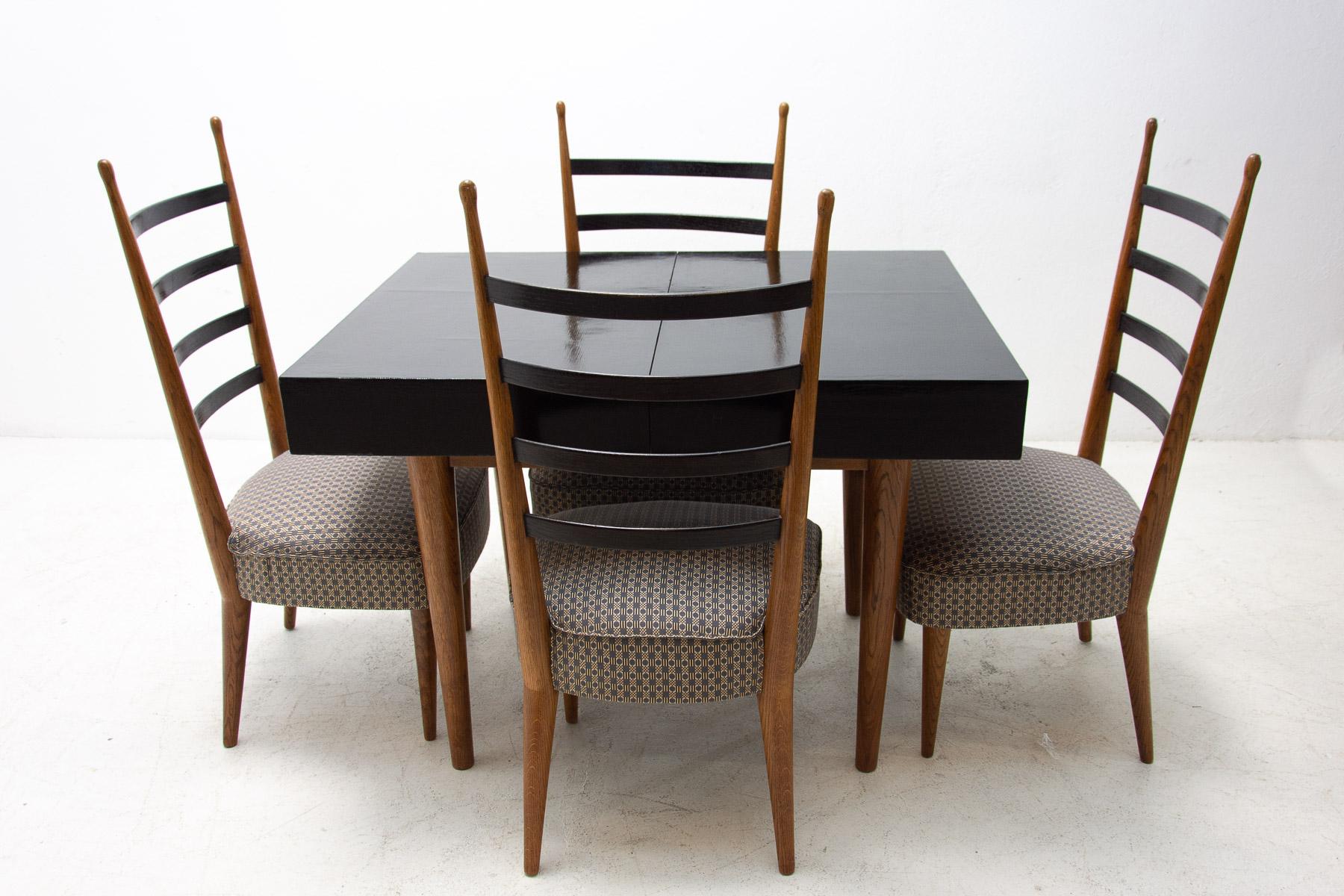 Fully Restored Functionalist Dining Table by Josef Pehr, 1940´s 6