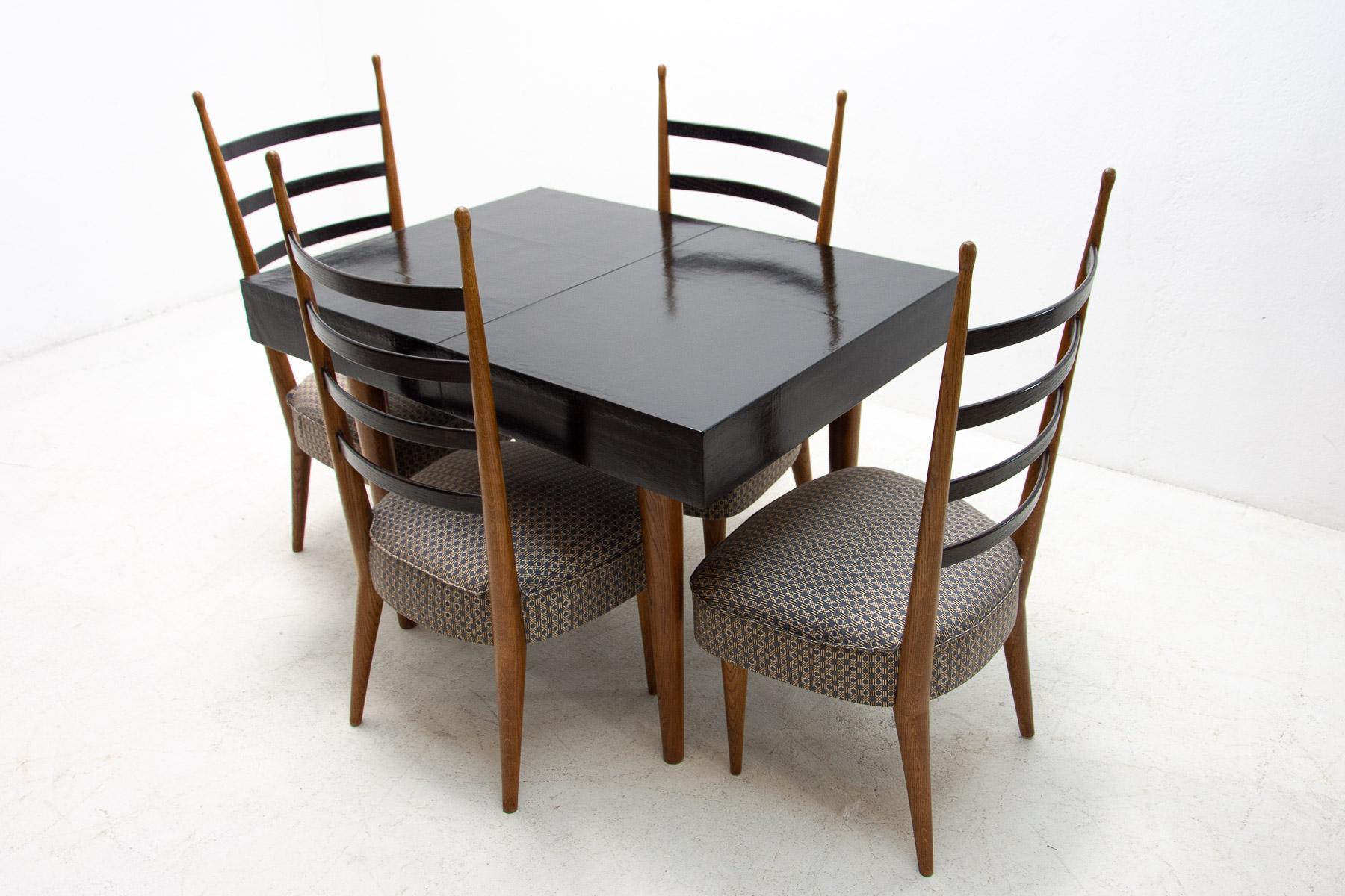 Fully Restored Functionalist Dining Table by Josef Pehr, 1940´s 9