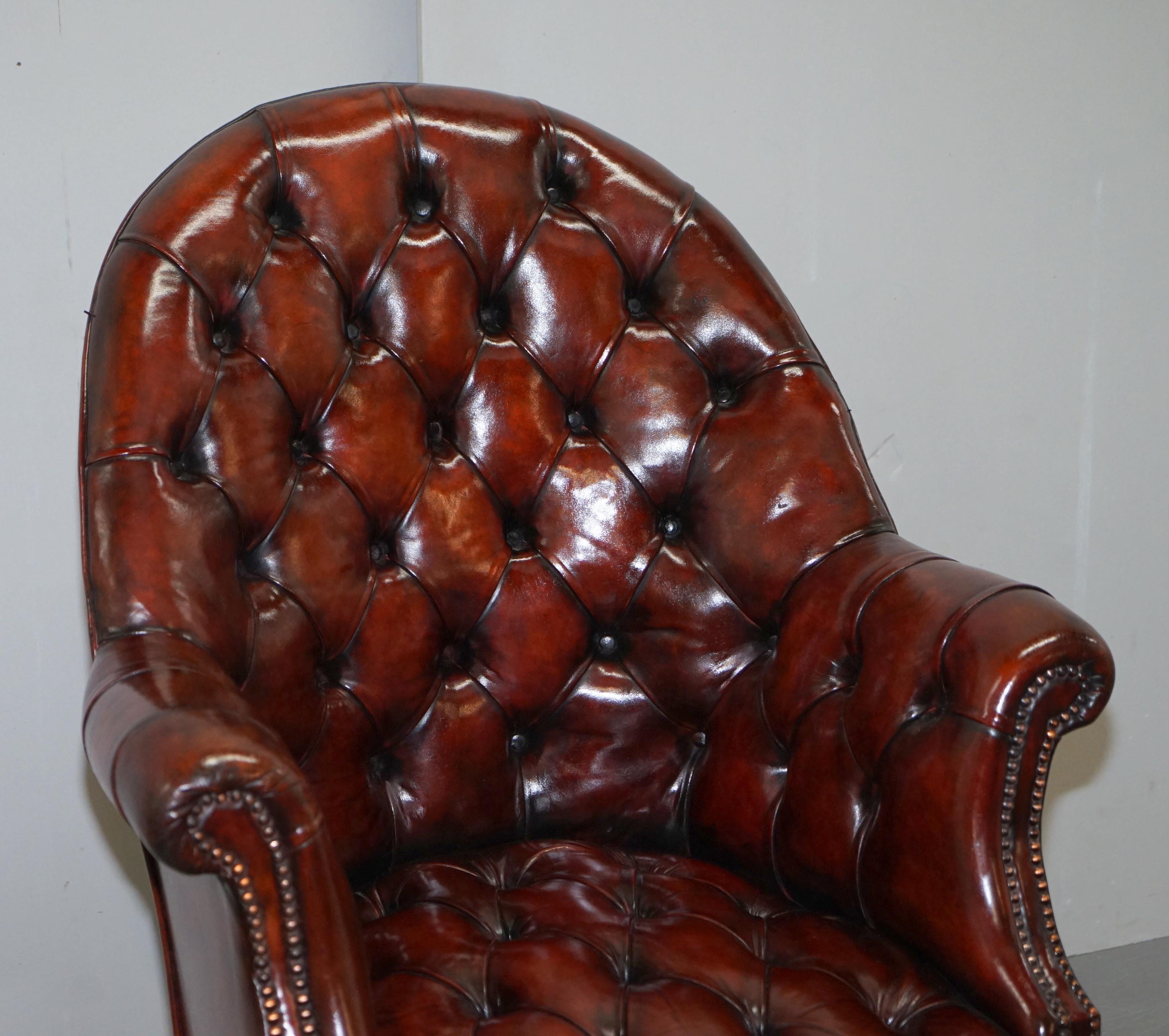 vintage chesterfield office chair