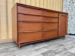 Fully Refinished Mid Century Modern Dresser by Hickory Manufacturing Company.