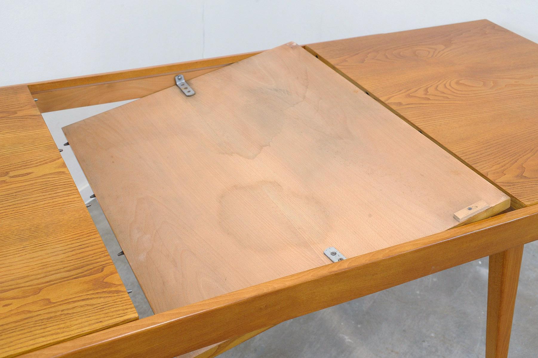  Fully restored midcentury folding dining table by František Jirák, 1970´s For Sale 7