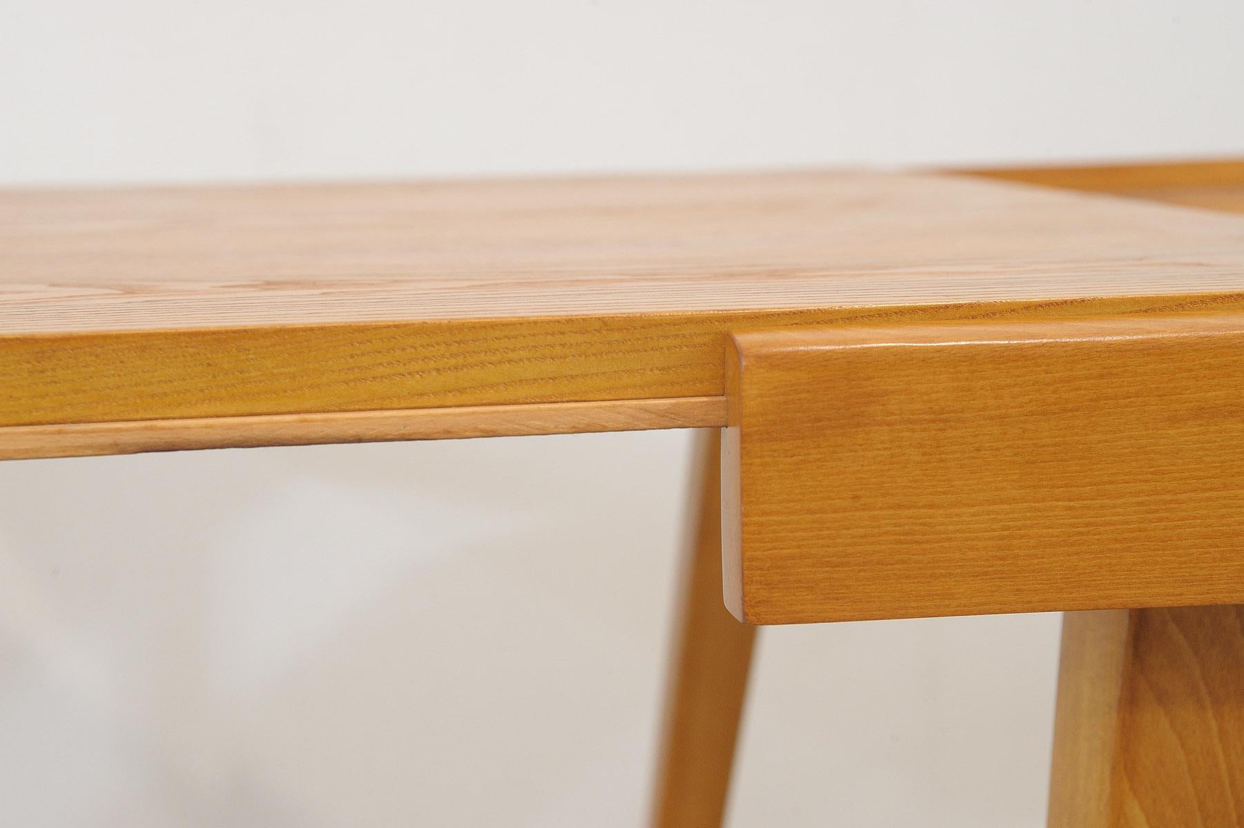  Fully restored midcentury folding dining table by František Jirák, 1970´s For Sale 8