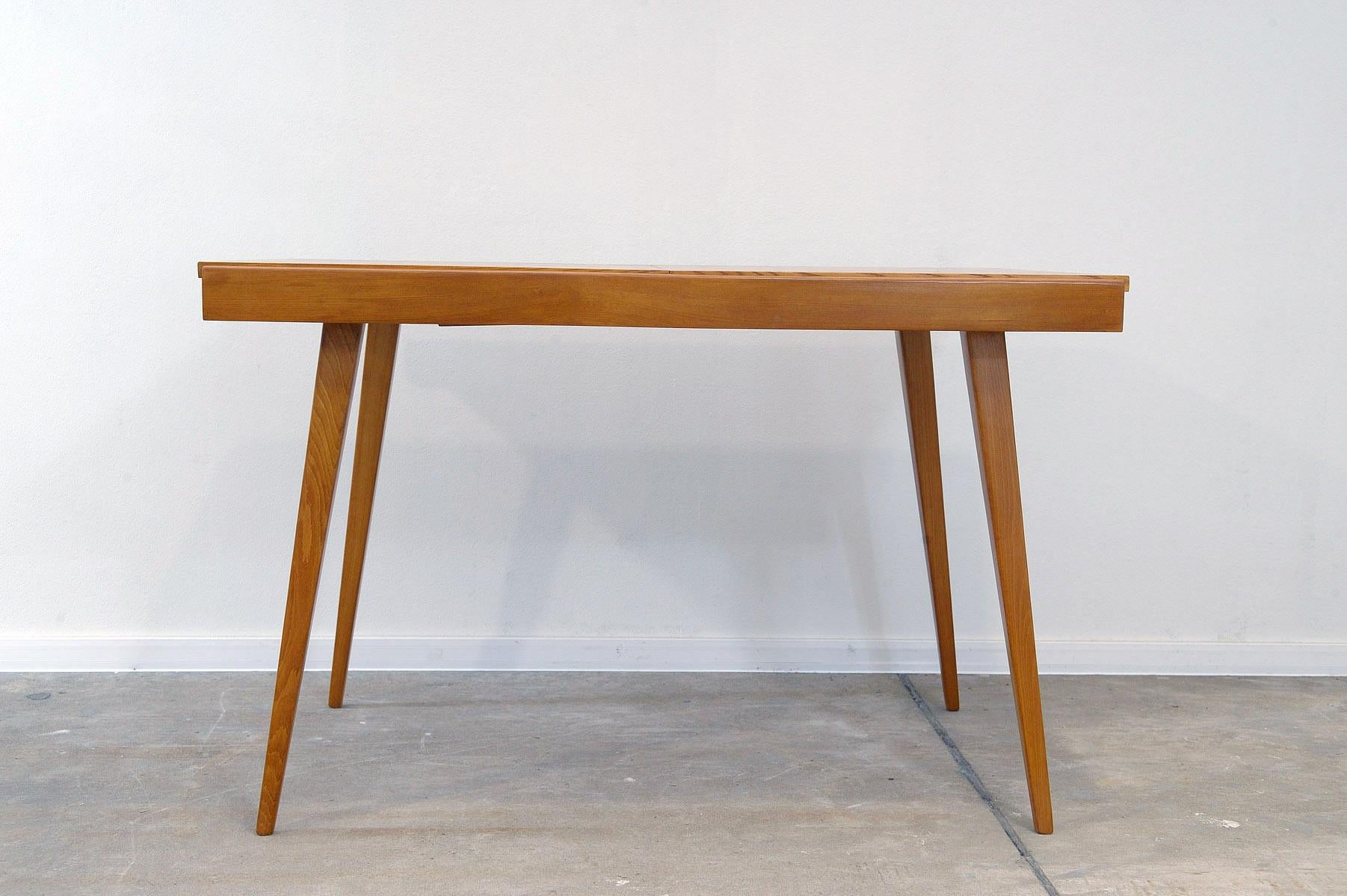 Mid-Century Modern  Fully restored midcentury folding dining table by František Jirák, 1970´s For Sale