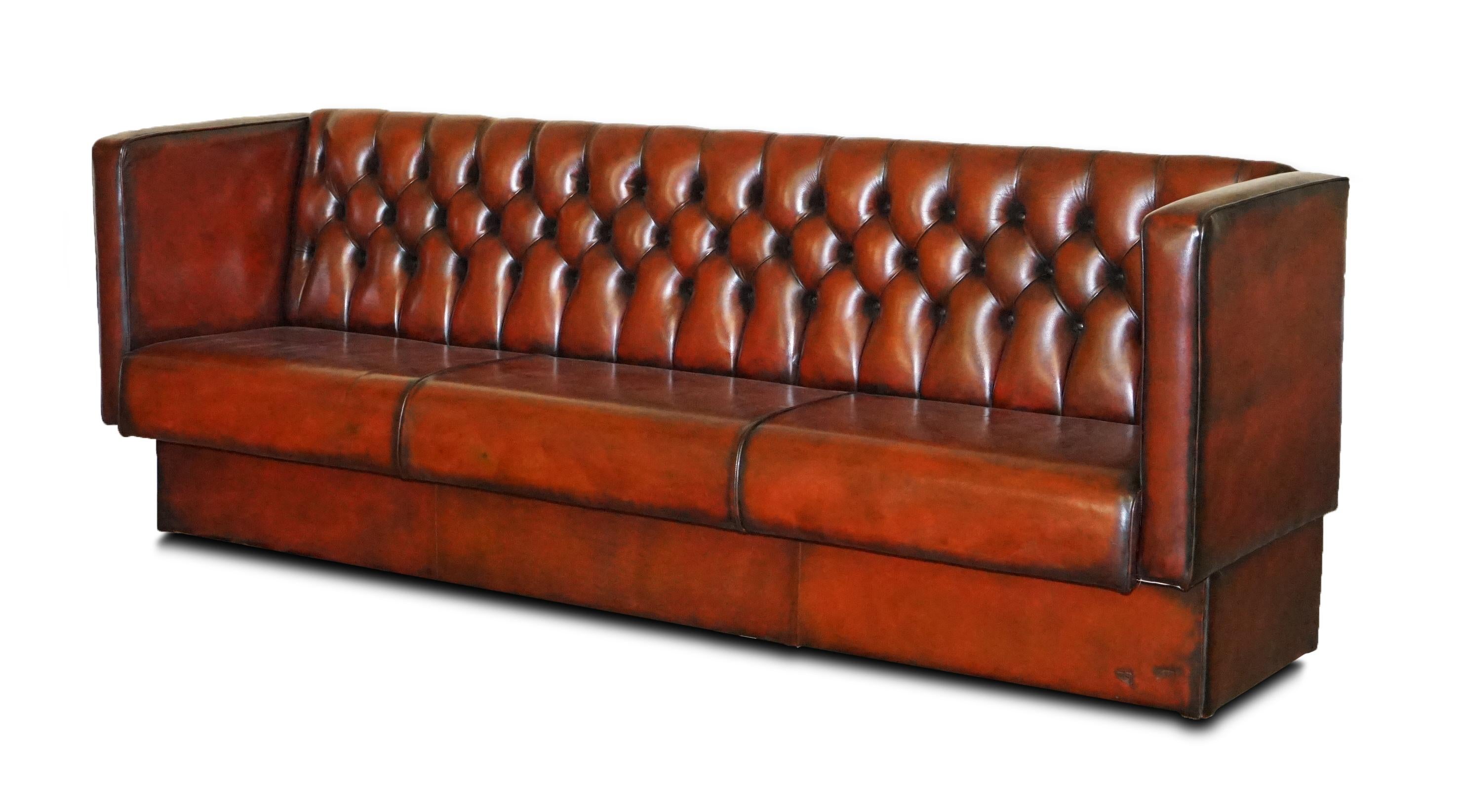 sofa bench leather