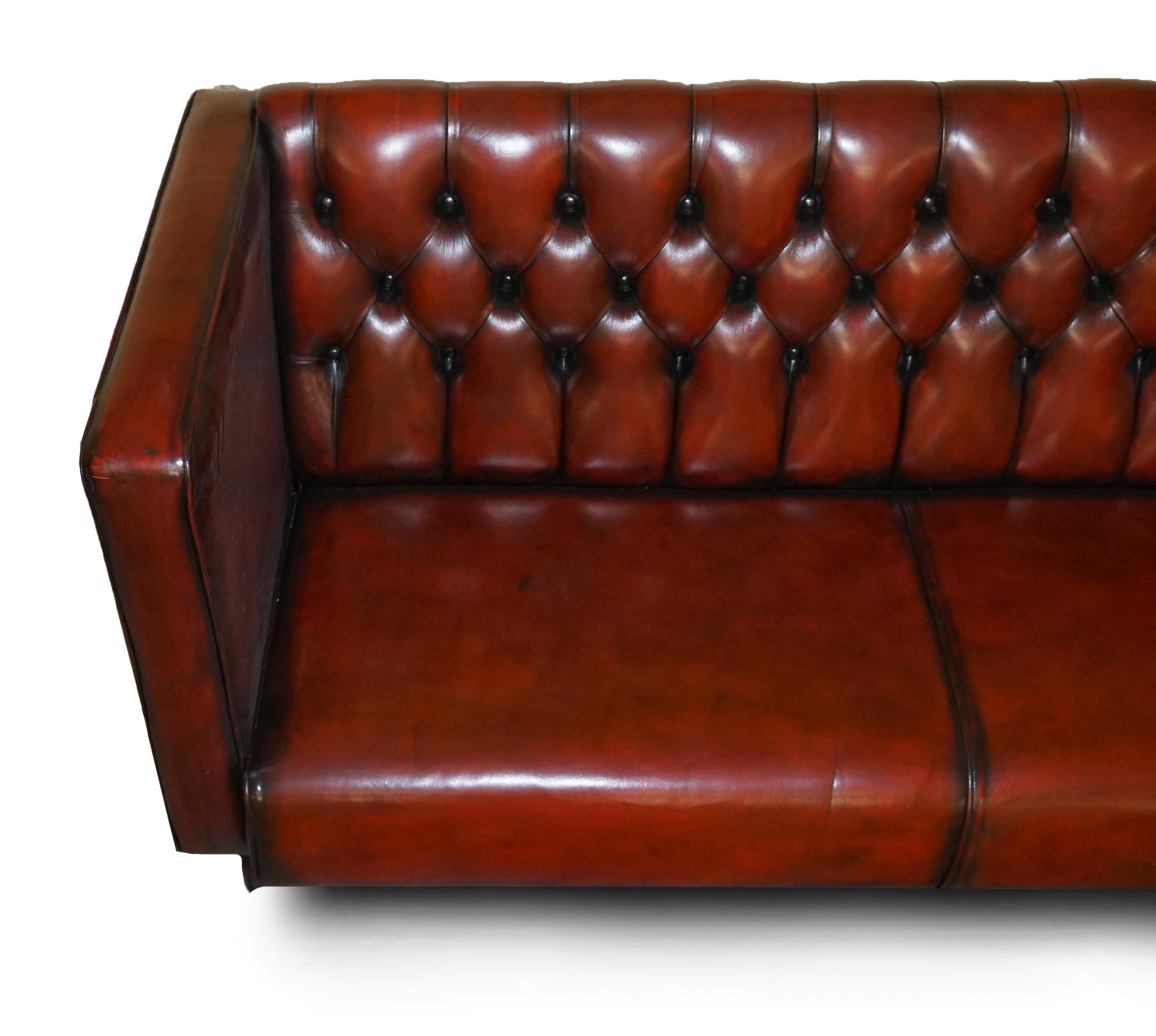 bench seat leather sofa