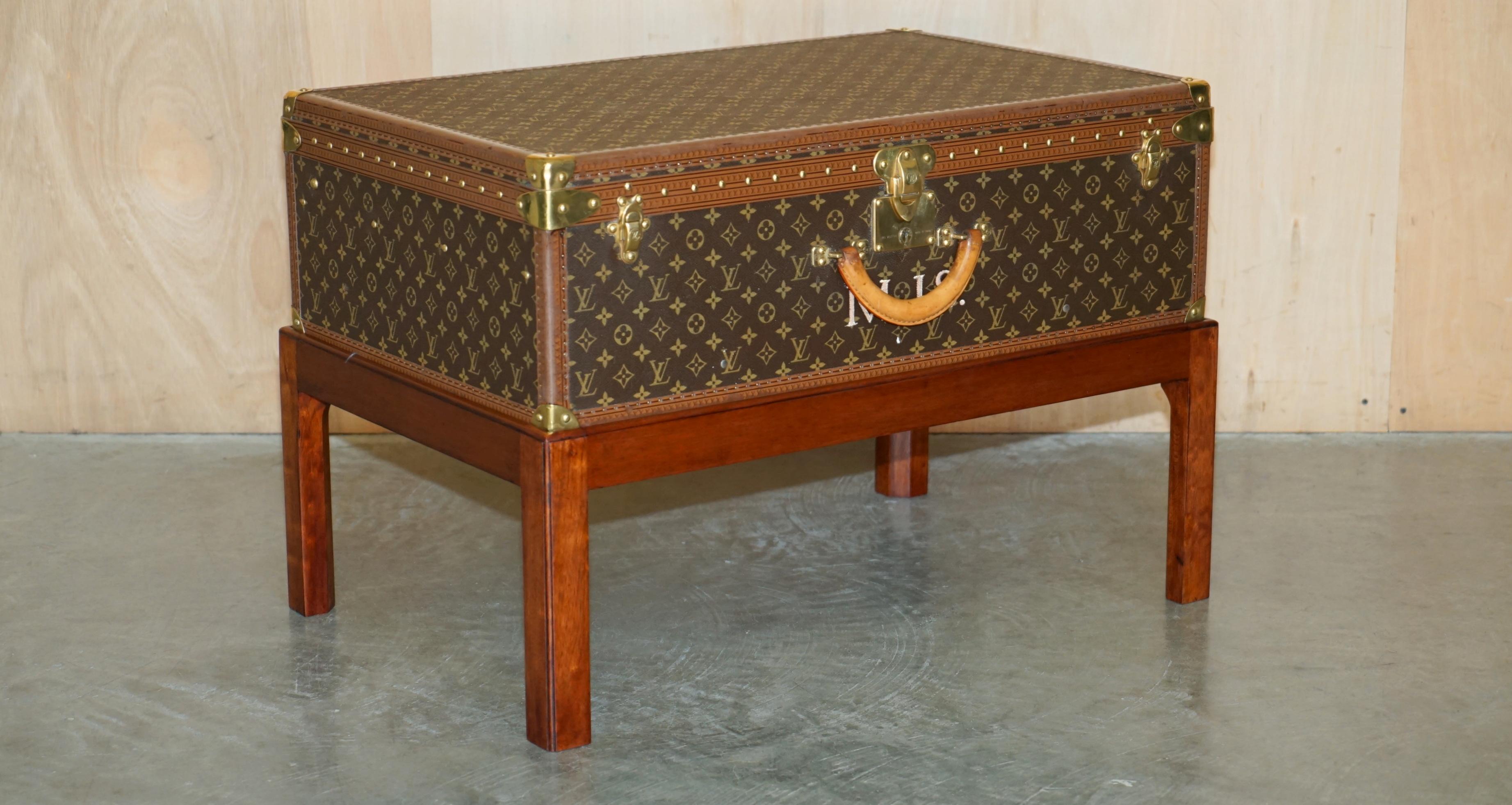 Royal House Antiques

Royal House Antiques is delighted to offer for sale this extremely important, fully restored vintage Louis Vuitton Paris suitcase trunk on custom made coffee table base 

Please note the delivery fee listed is just a guide, it