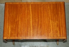 FULLY RESTORED WiLLIAM TILLMAN EXTENDING SOFA TABLE INC CHESSBOARD & BACKGAMMON