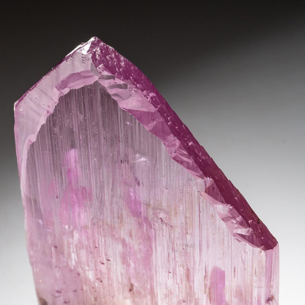 Fully Terminated Natural Gem Kunzite Crystal For Sale 4