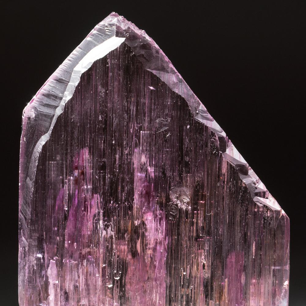 Fully Terminated Natural Gem Kunzite Crystal For Sale 5