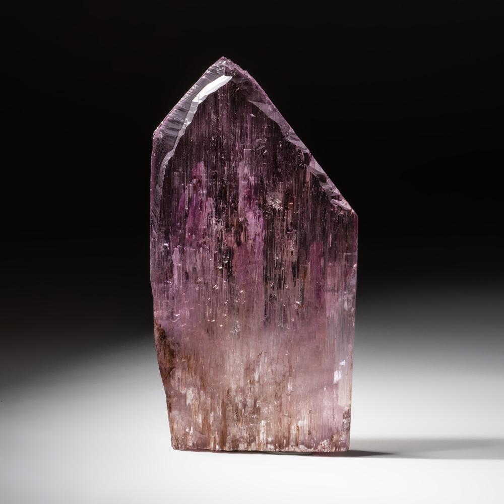 Fully Terminated Natural Gem Kunzite Crystal For Sale 6